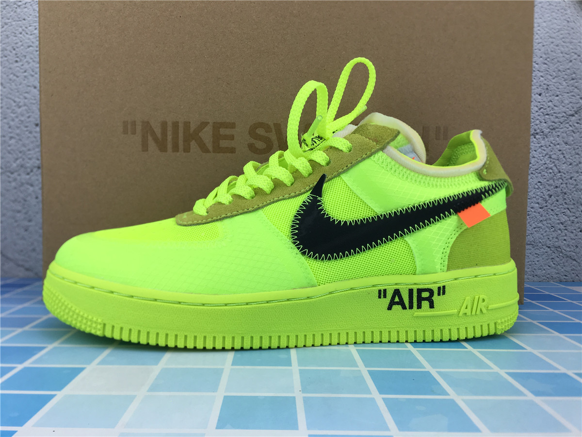 Off-White x Air Force 1 Low 'Volt' AO4606 700